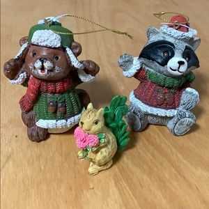 Set of 3 ornaments